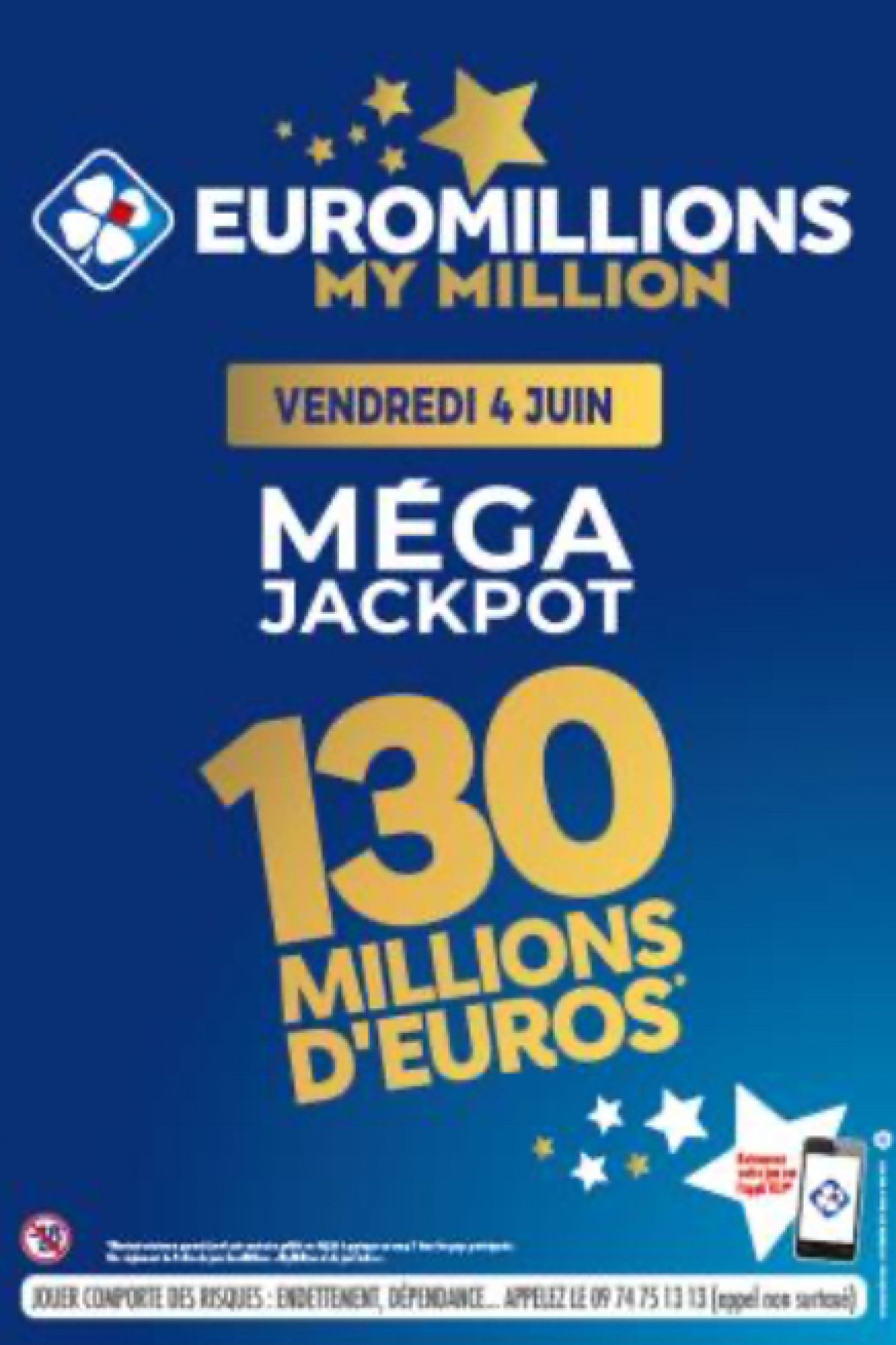 EUROMILLIONS Méga jackpot de 130 millions d’euros minimum, le vendredi 4 juin Creusot Infos